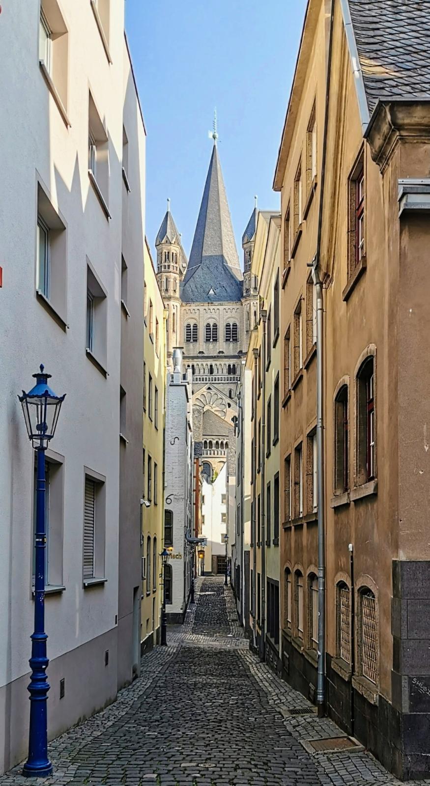 Gassenansicht Groß St. Martin