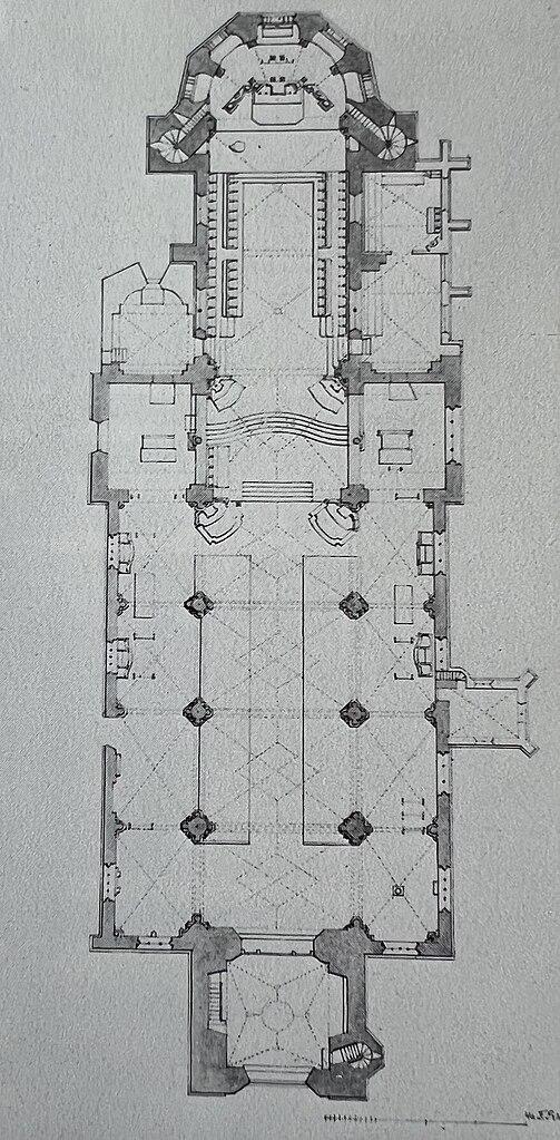 Grundriss St. Severin