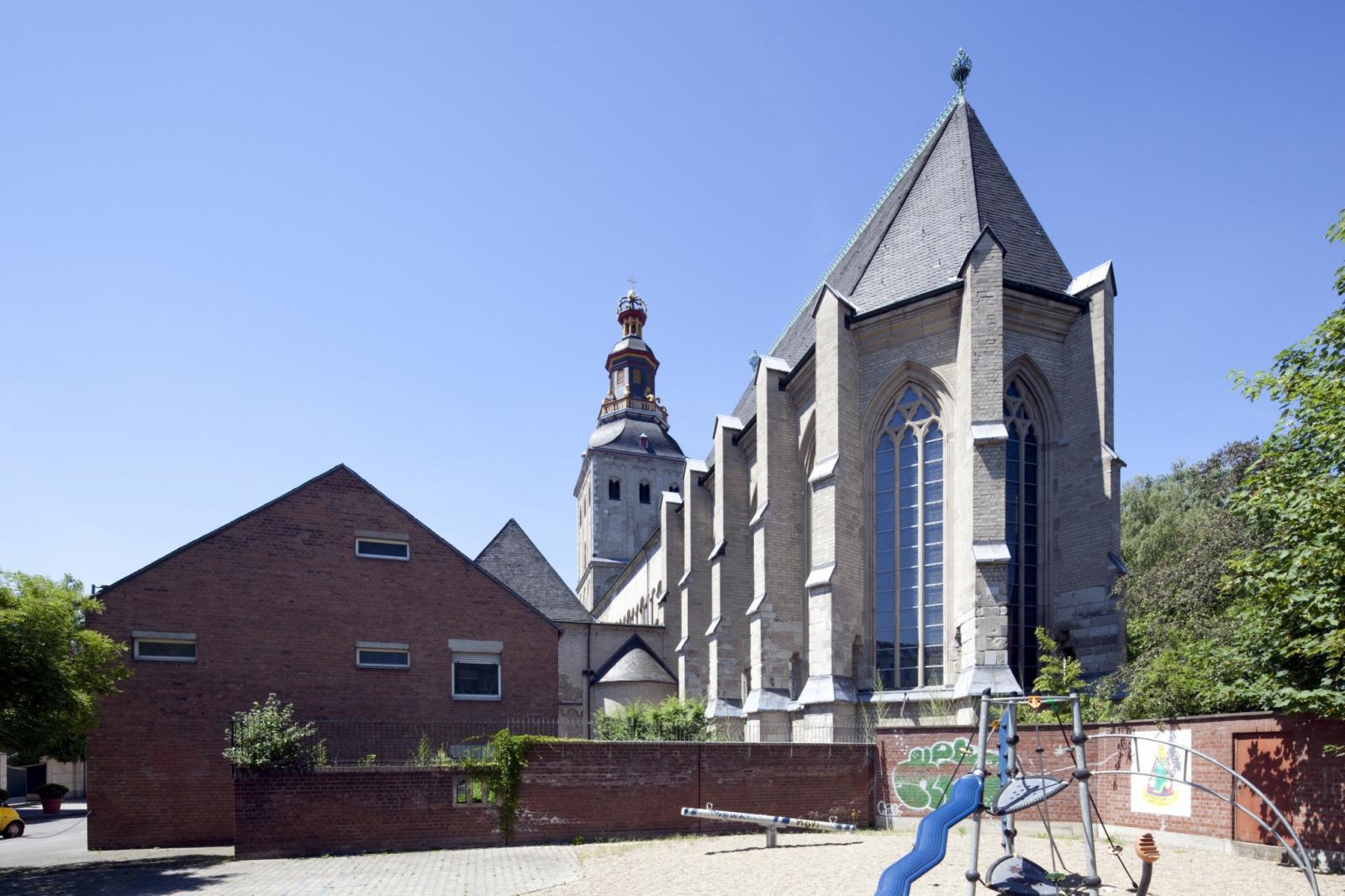 Ansicht St. Ursula aus Nordosten
