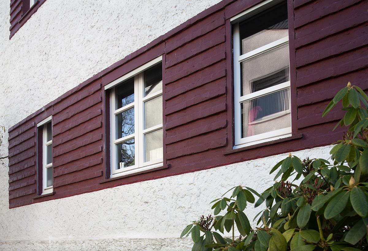 Arnsberg, Trift 10, Fenster- und Fassadengestaltung
