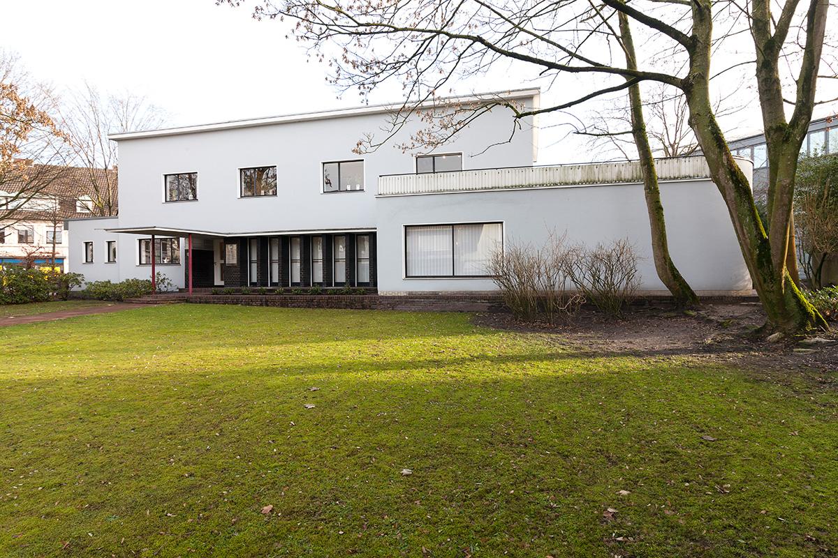 Steinfurt, Münsterstr. 35, Schrägansicht Straßenseite