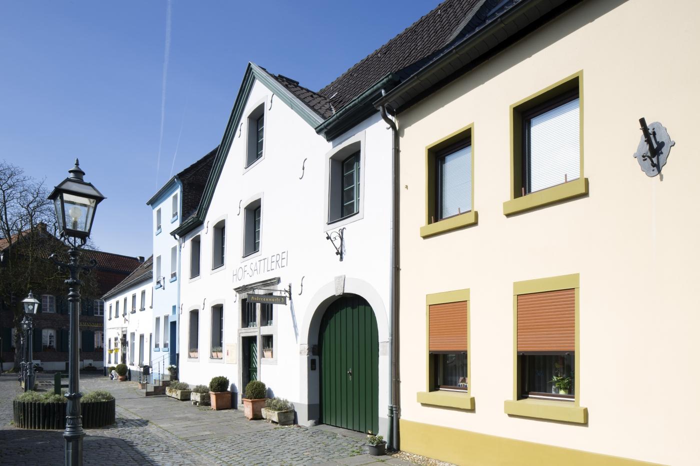 Häuserfassaden am Andreasmarkt