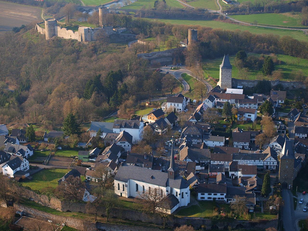 Historischer Ortskern Hennef-Stadt Blankenberg