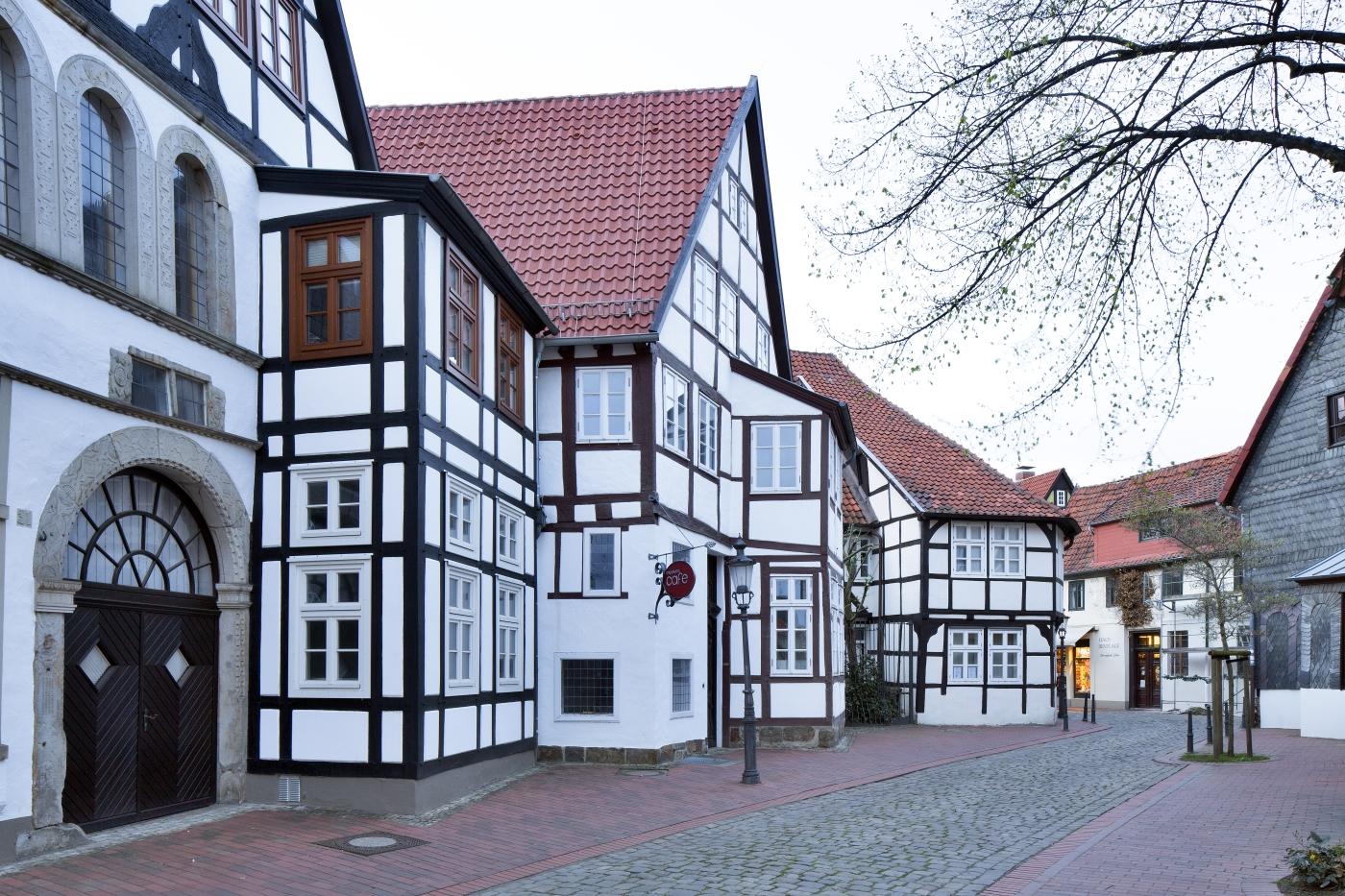 Fachwerkhäuser auf der Ritterstraße