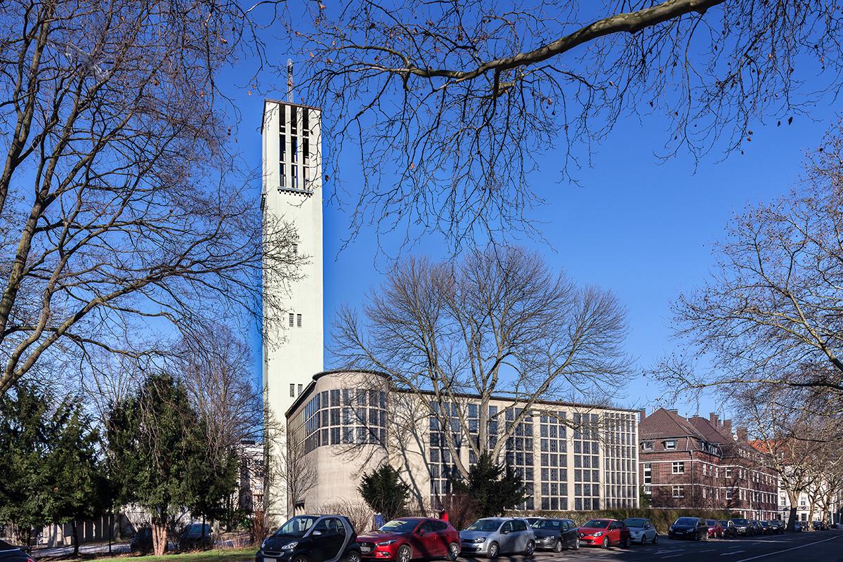 Dortmund, Lindemannstr. 70, Nicolaikirche von Süden