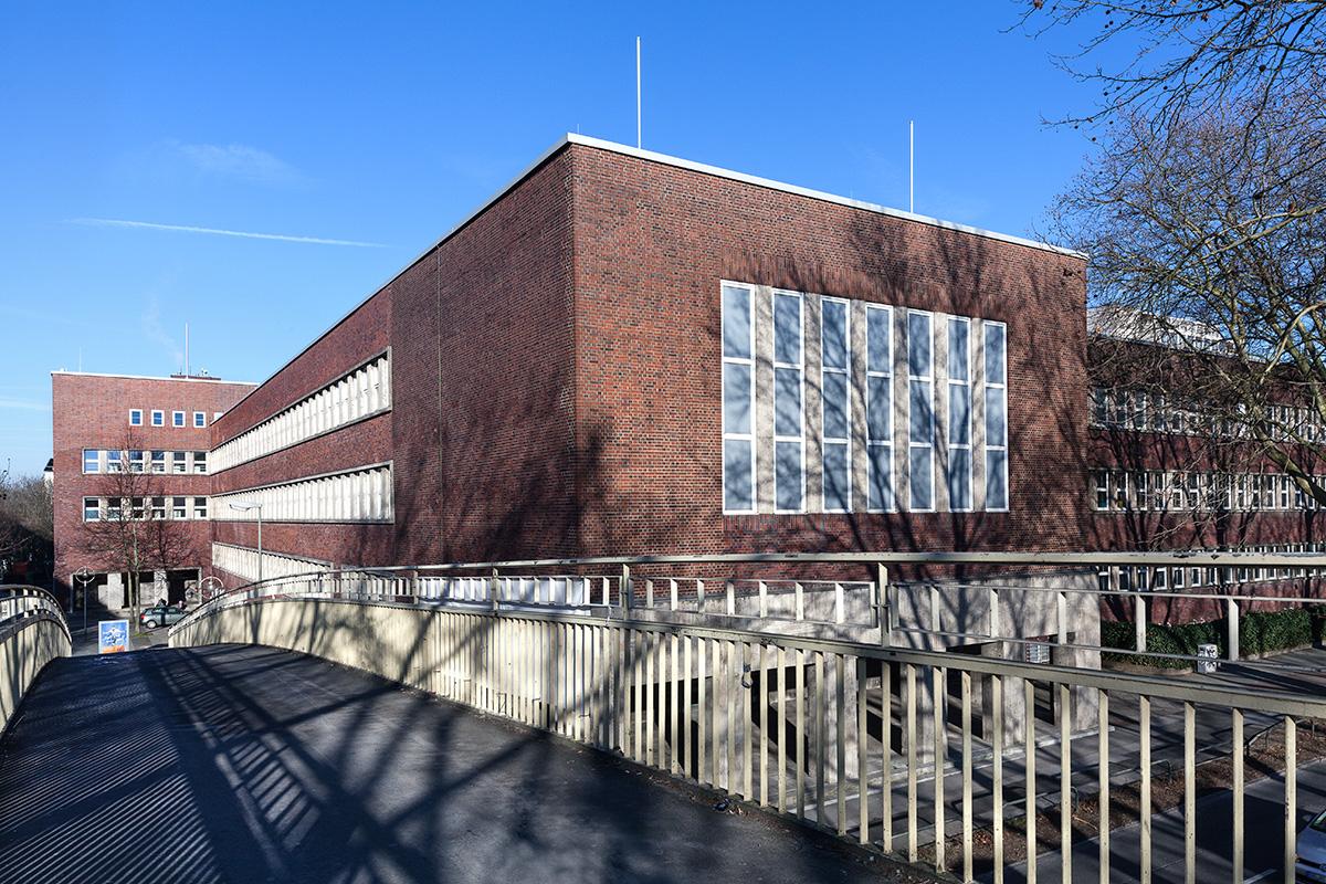 Dortmund, ehem. Pädagogische Akademie, Ansicht von Südwesten