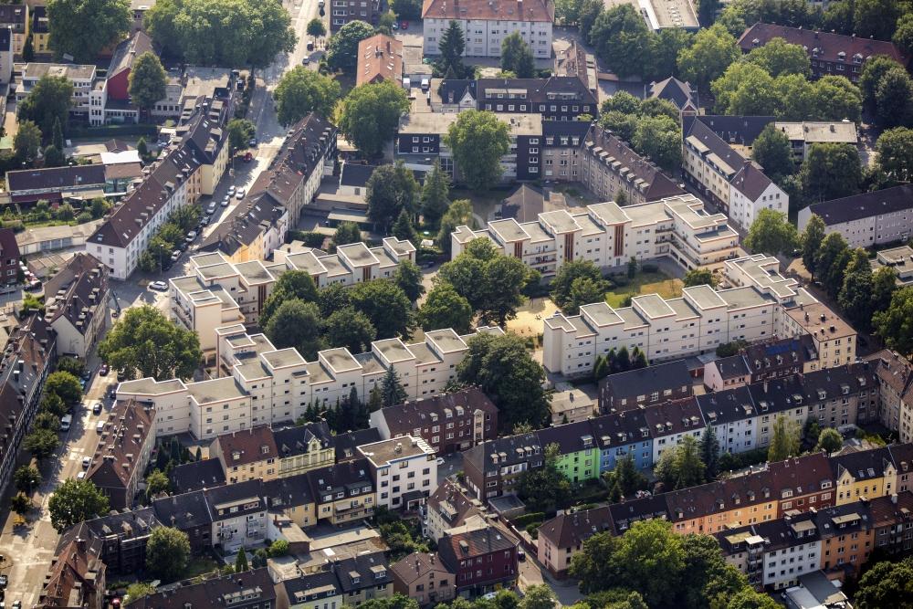 Luftbild Vittinghoff-Siedlung