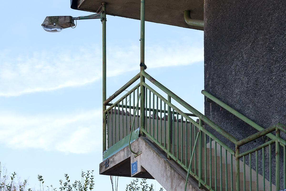 Bochum, Schulstr. 12, Außentreppe