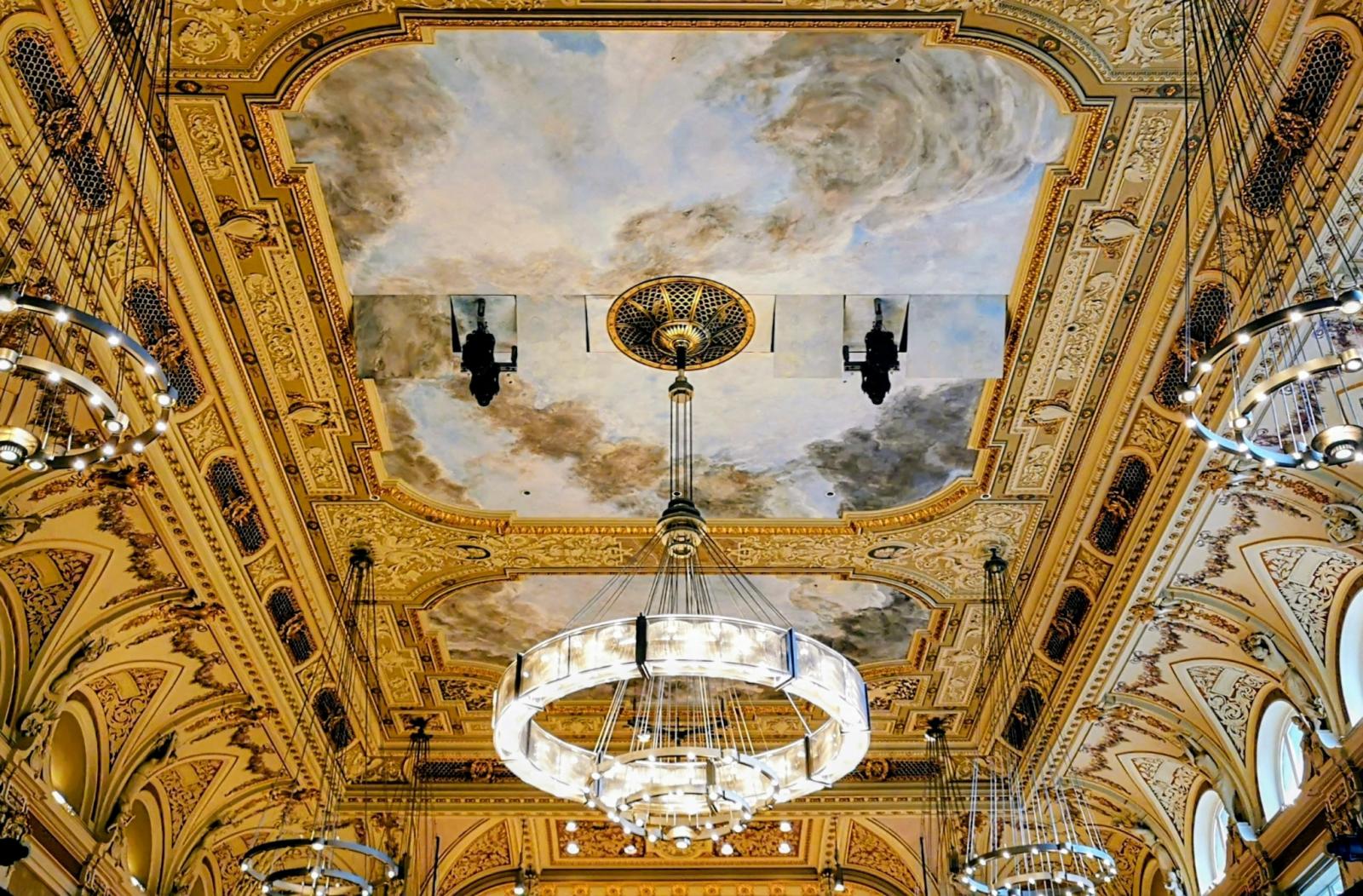 Großer Saal, Deckenuntersicht