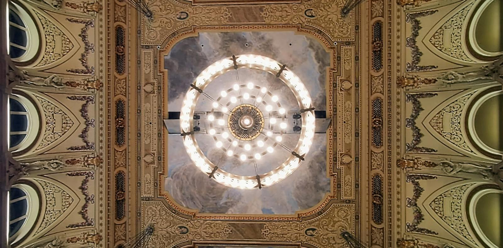 Großer Saal, Deckenuntersicht