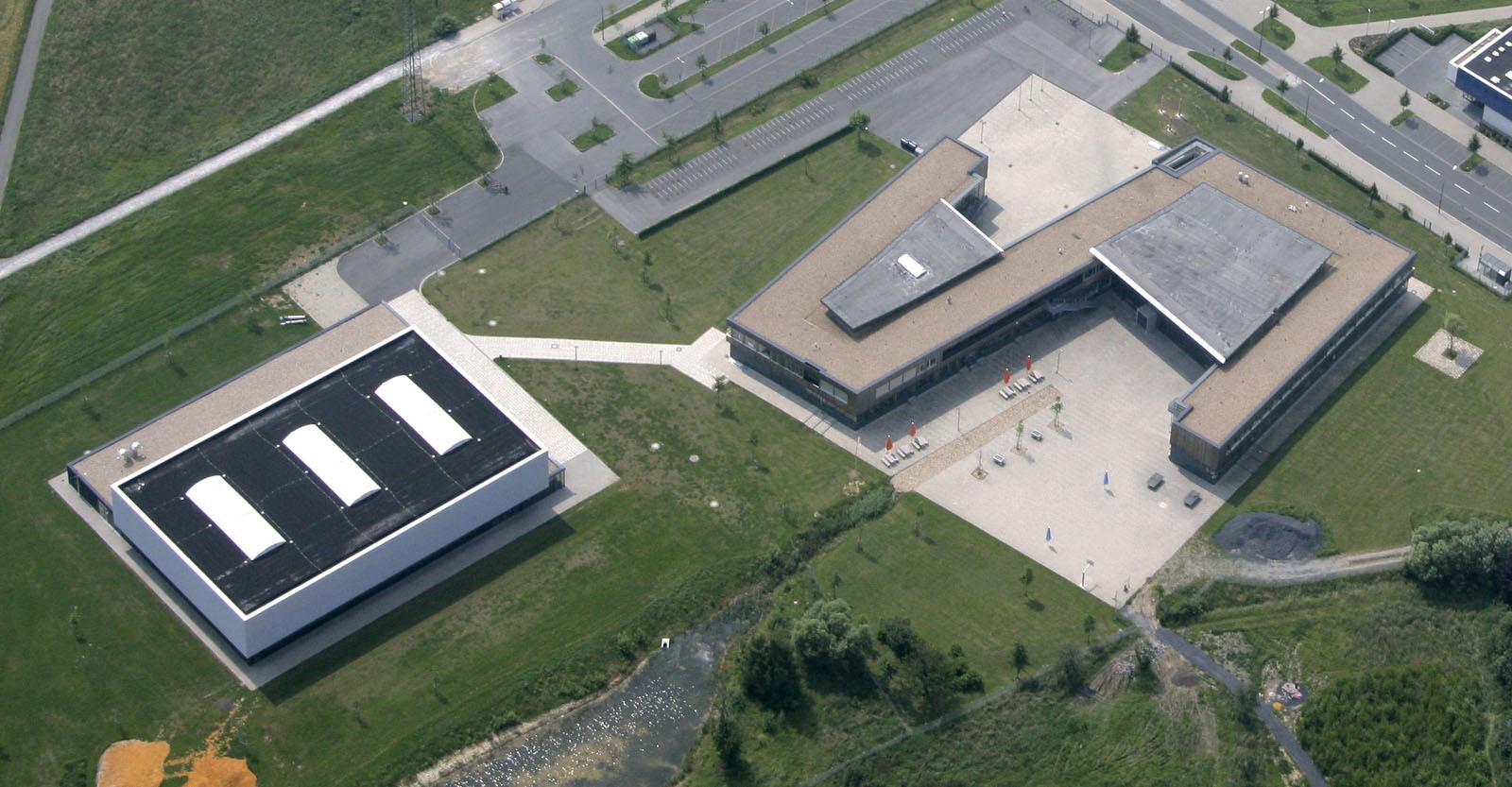 Luftansicht Konrad-Adenauer-Realschule Hamm
