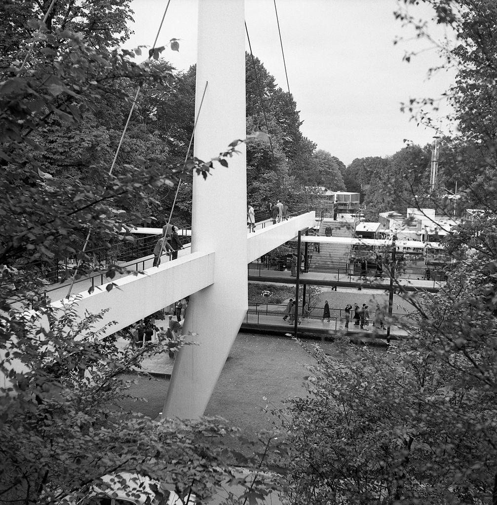 Brücke auf der Expo 1958 in Brüssel