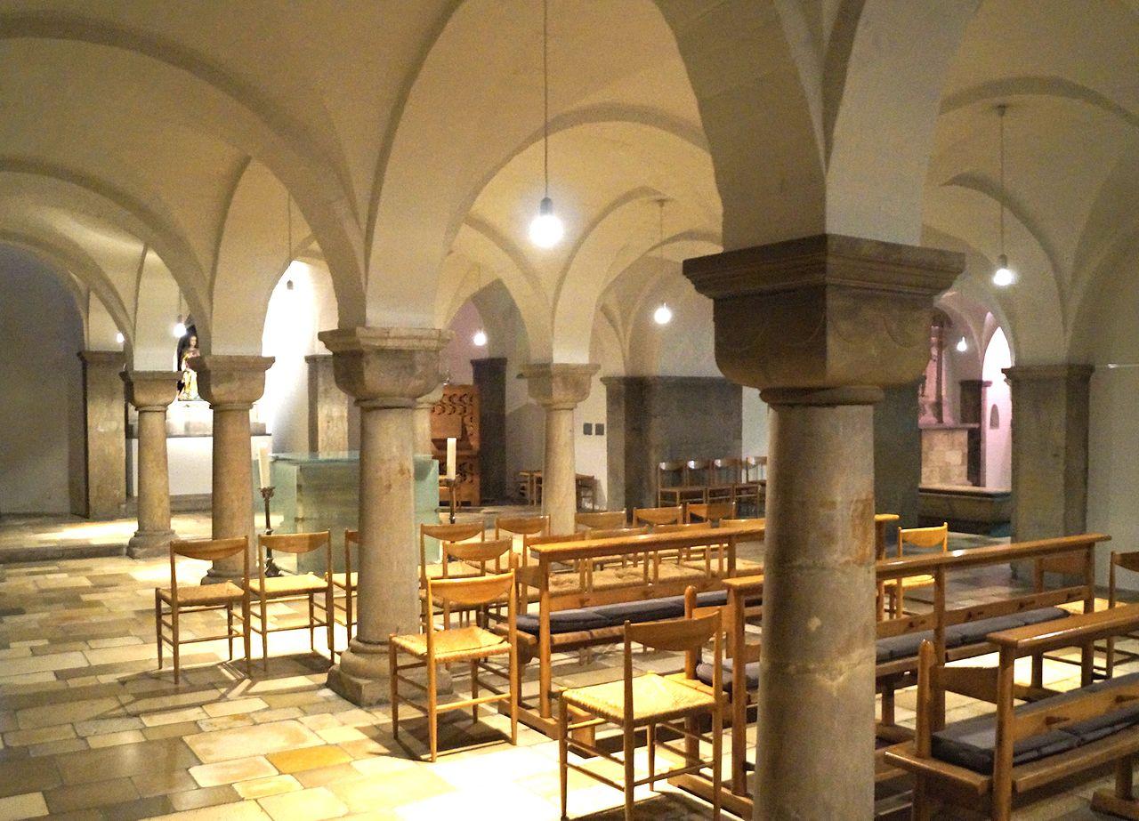 Blick in die Krypta
