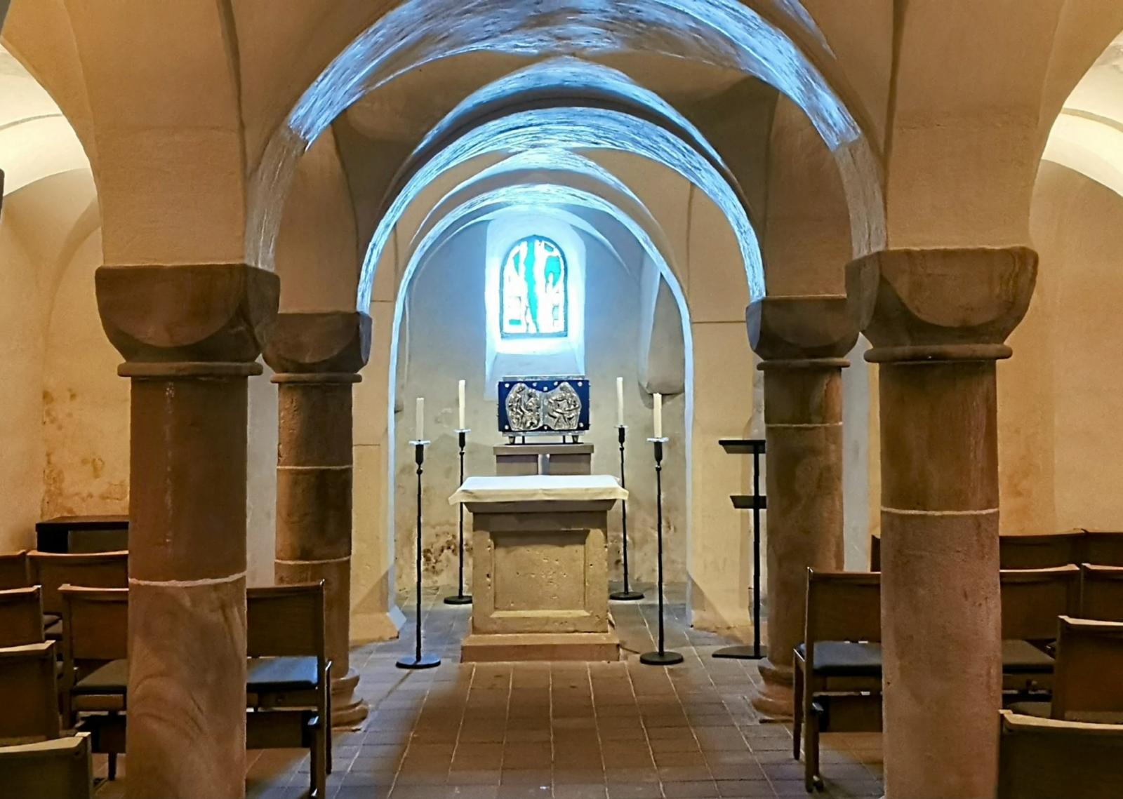 romanische Krypta