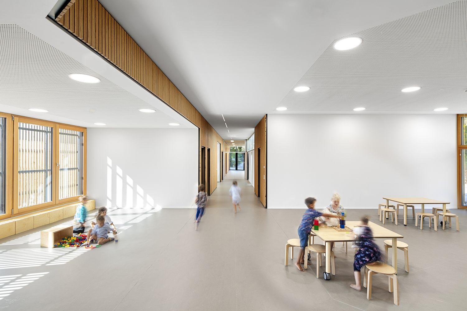 Innenansicht Familienzentrum Hippolytusgarten, Aufenthaltsbereich
