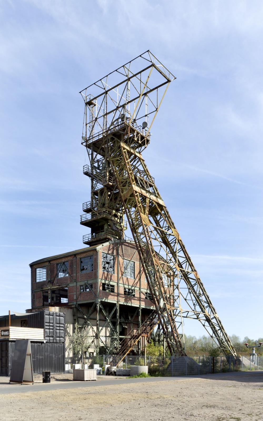 Förderturm der Zeche Ewald Fortsetzung