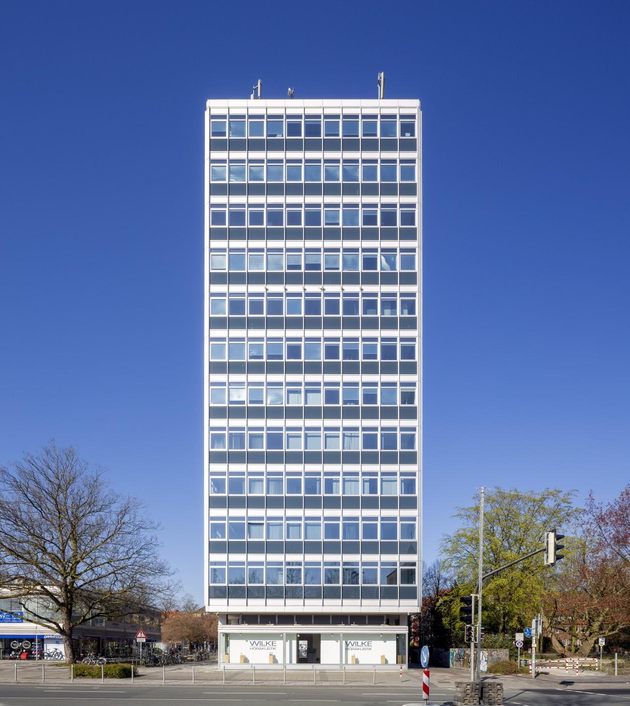 Iduna-Hochhaus Frontansicht