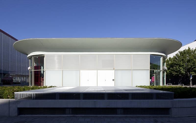 Rückseite Kiffe-Pavillon