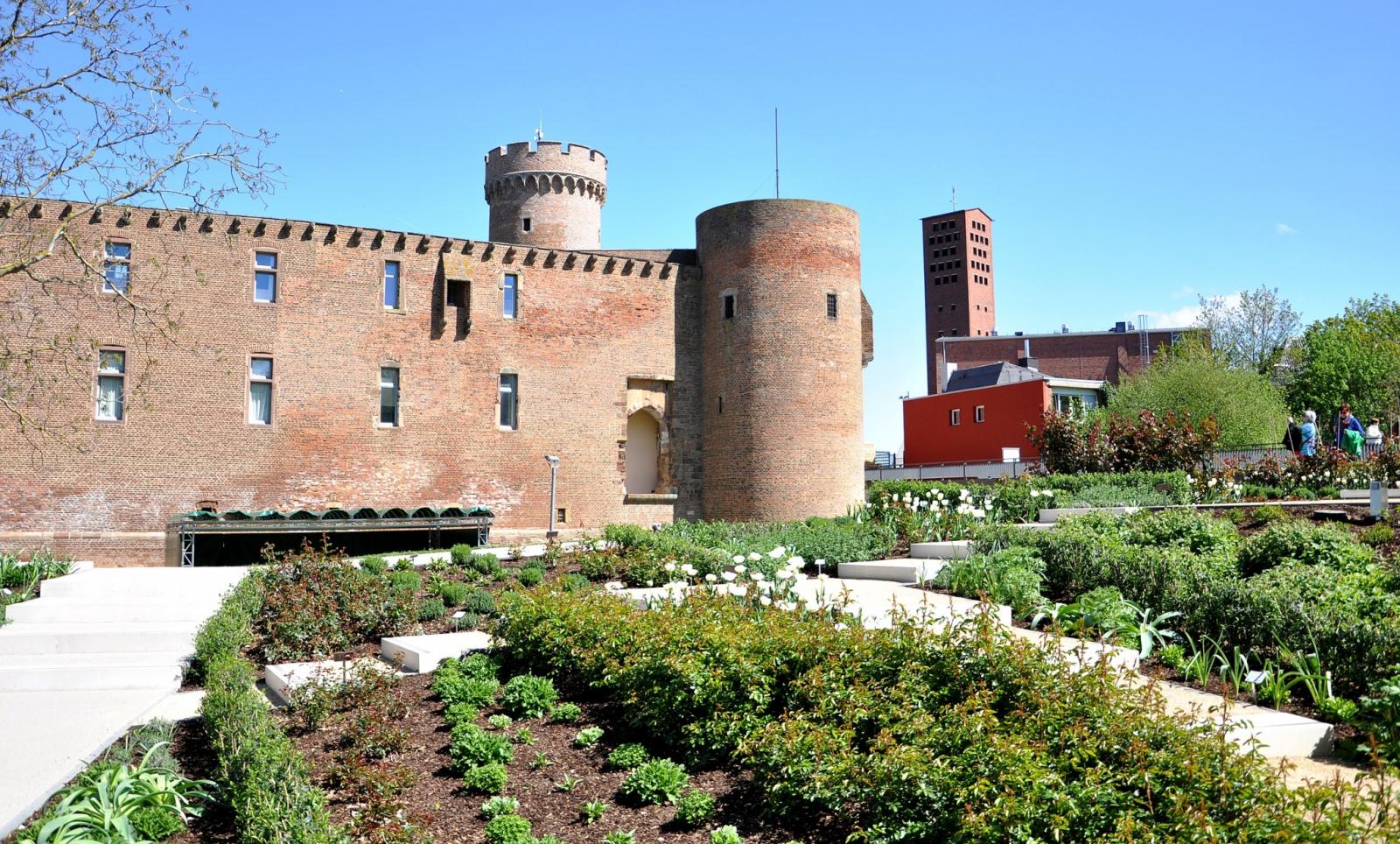 Burggarten bei der Eröffnung der Landesgartenschau 2014