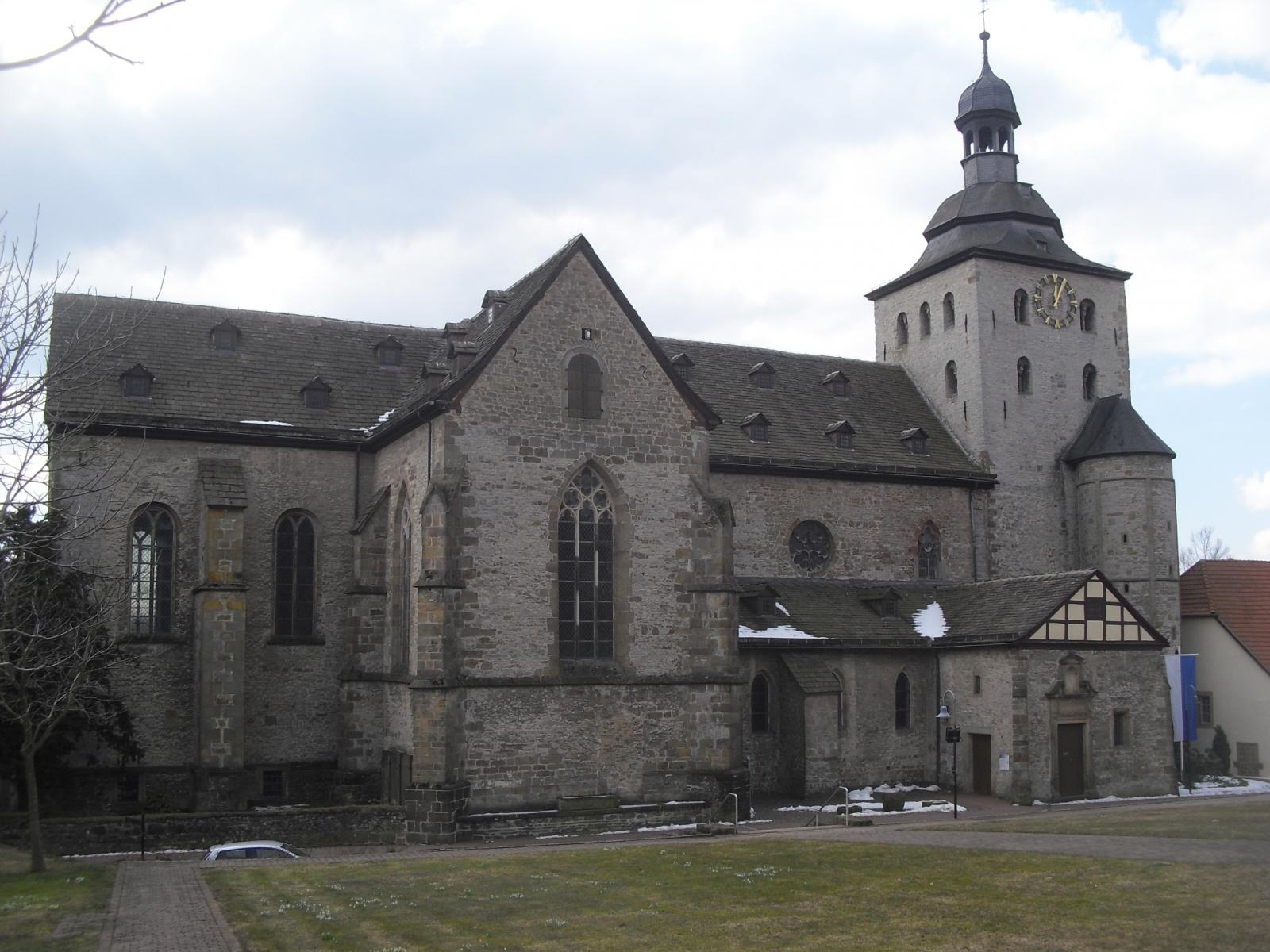 Nordseite der Kirche