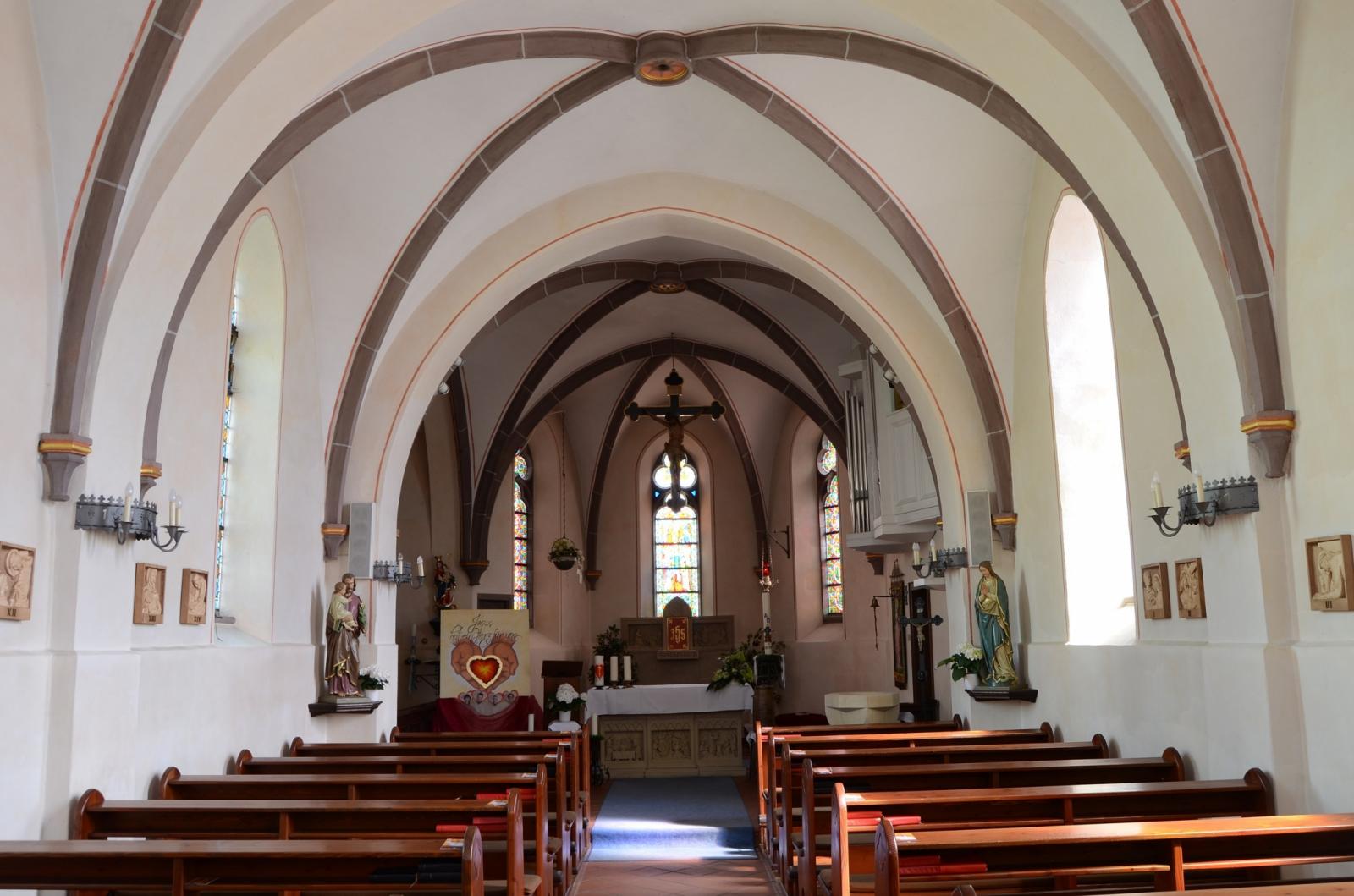 Innenraum St. Maria Magdalena