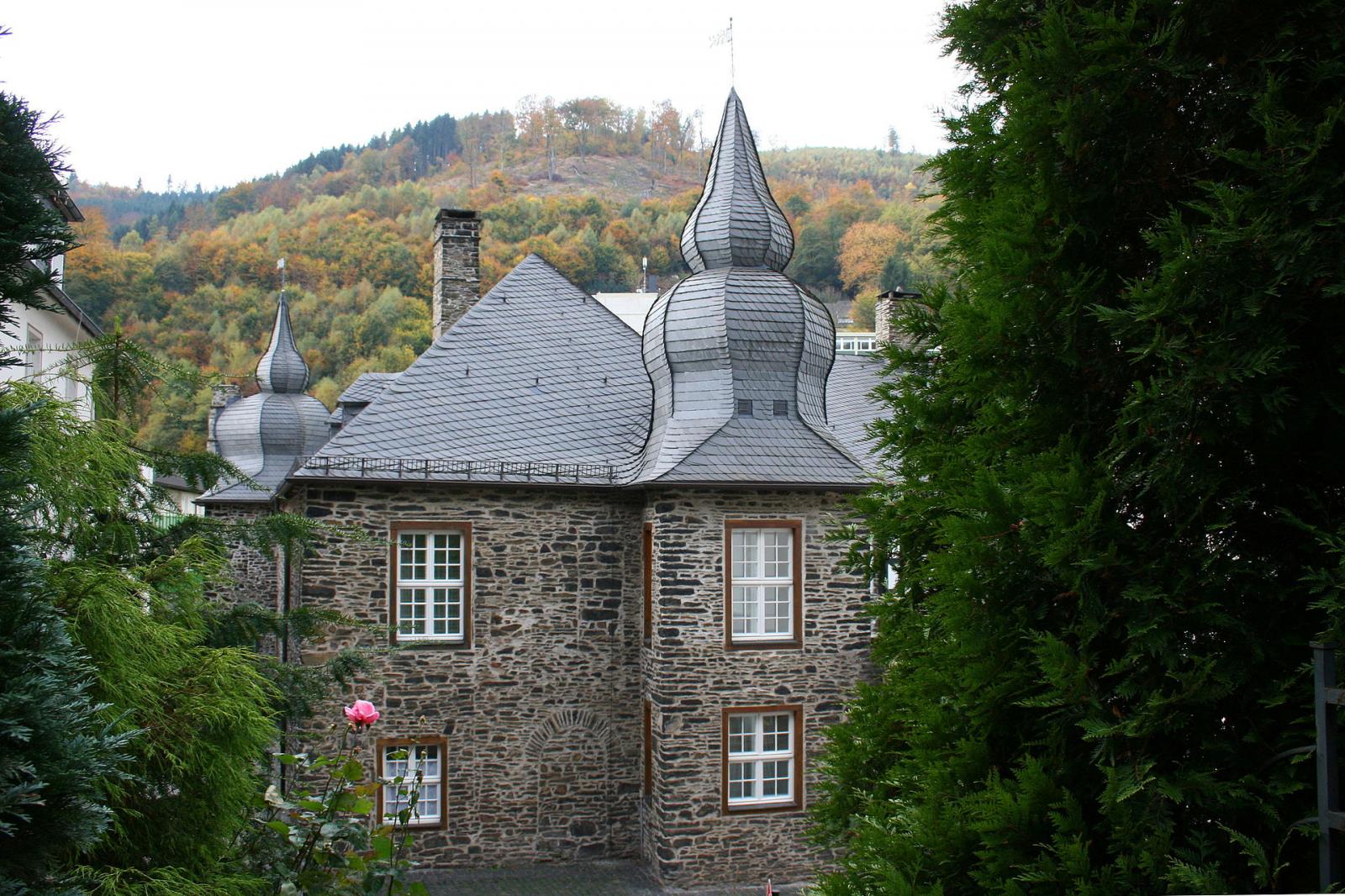 Ostansicht der südöstlichen Burgseite