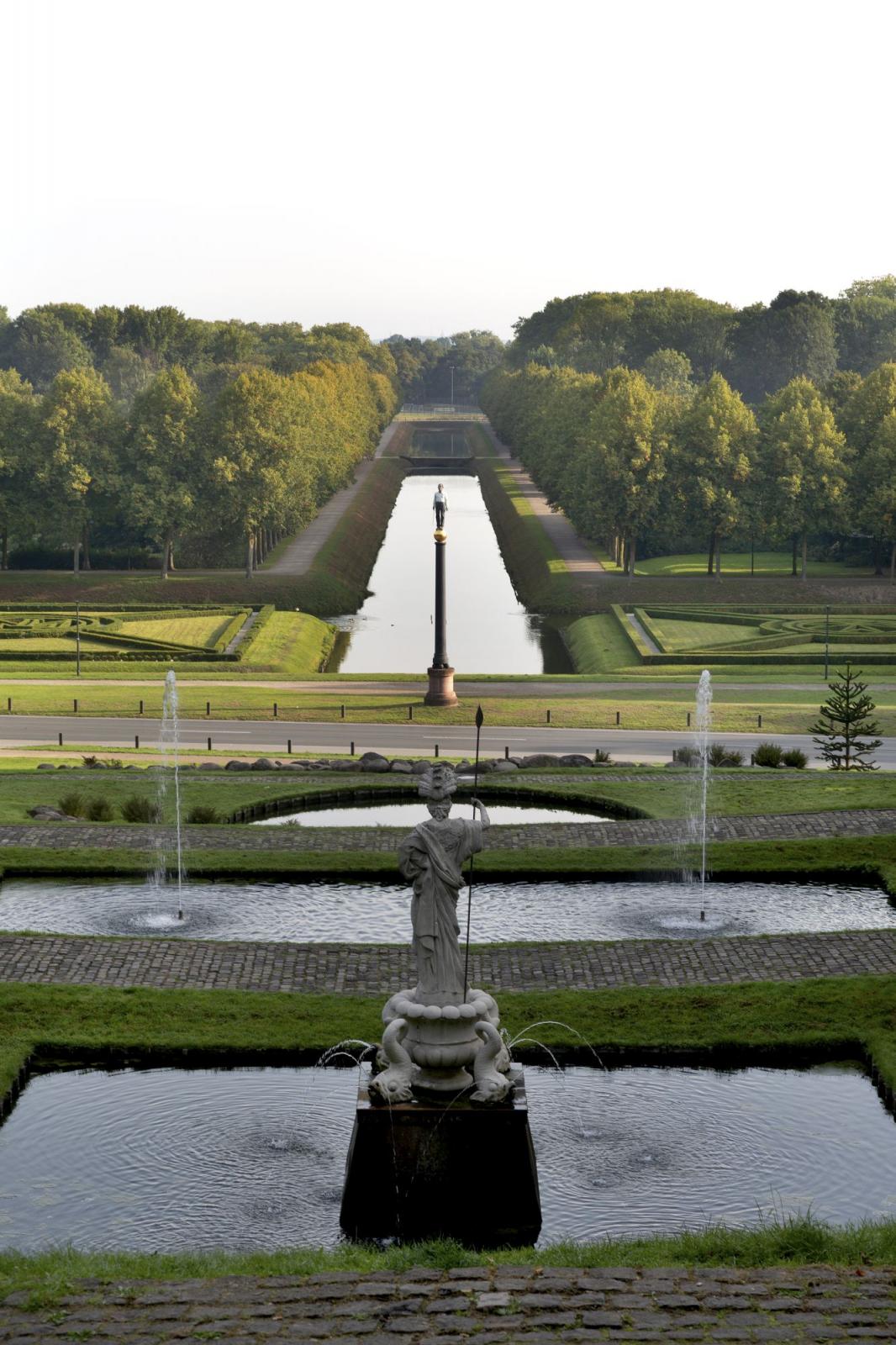Blick von Südwesten über das Amphitheater