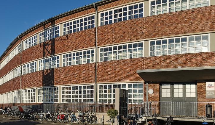 Fassade Erweiterungsbau von Dominikus Böhm