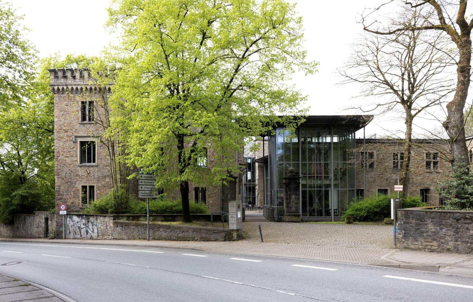 Haus Witten, Ansicht Nord-Ost, Haupteingang