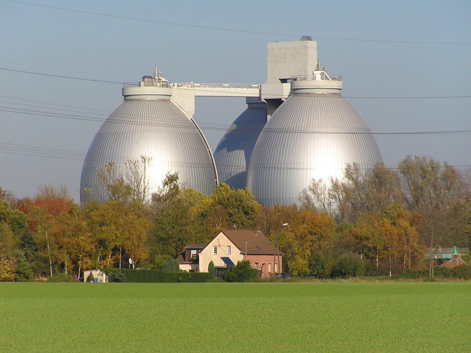 Faulbehälter Klärwerk Emschermündung