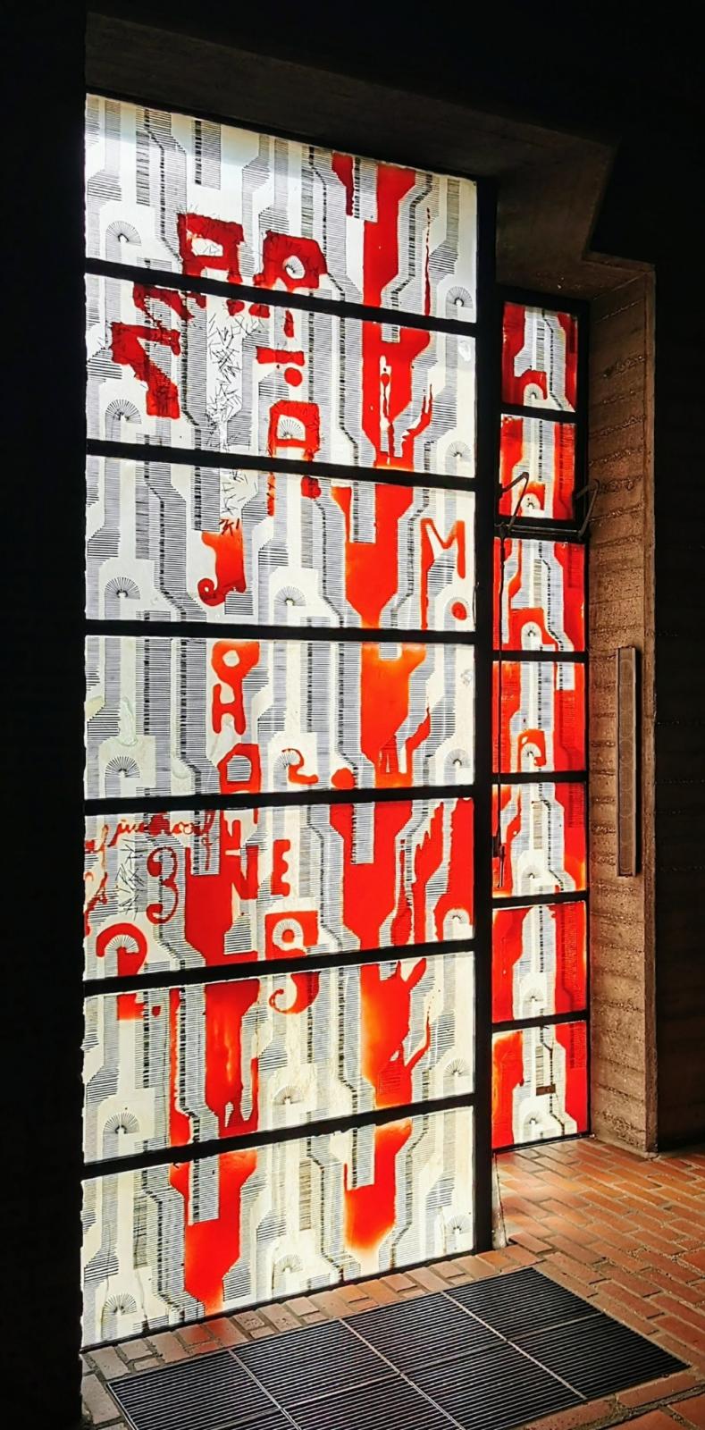 farbige Kirchenfenster