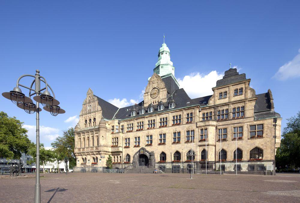 Ansicht vom Rathausplatz