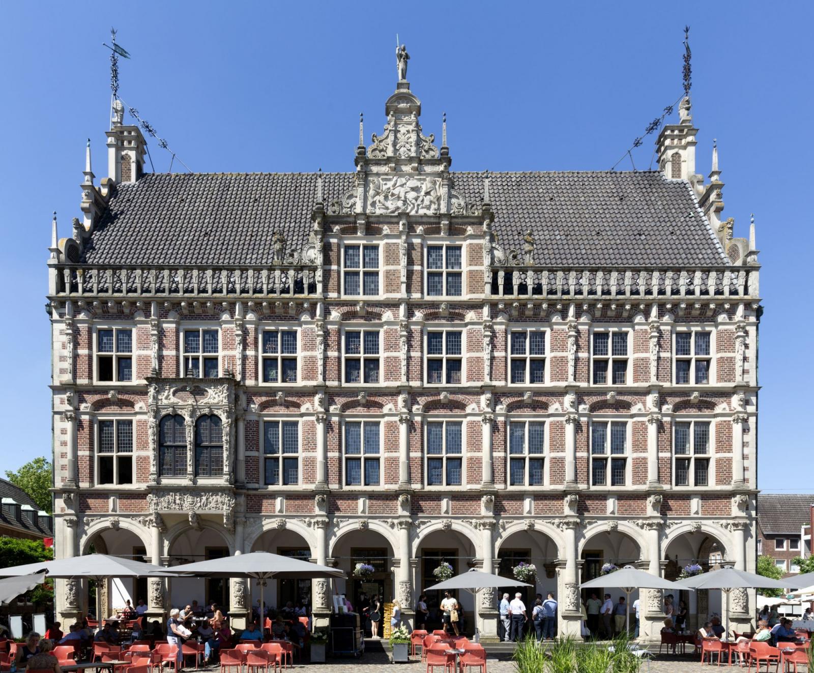 Historisches Rathaus Bocholt Frontfassade