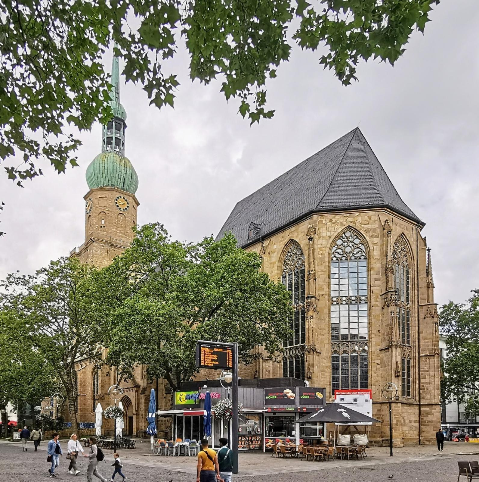 Außenansicht des Chors von St. Reinoldi Dortmund 