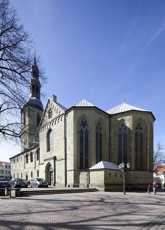 Außenansicht Chor St. Petri