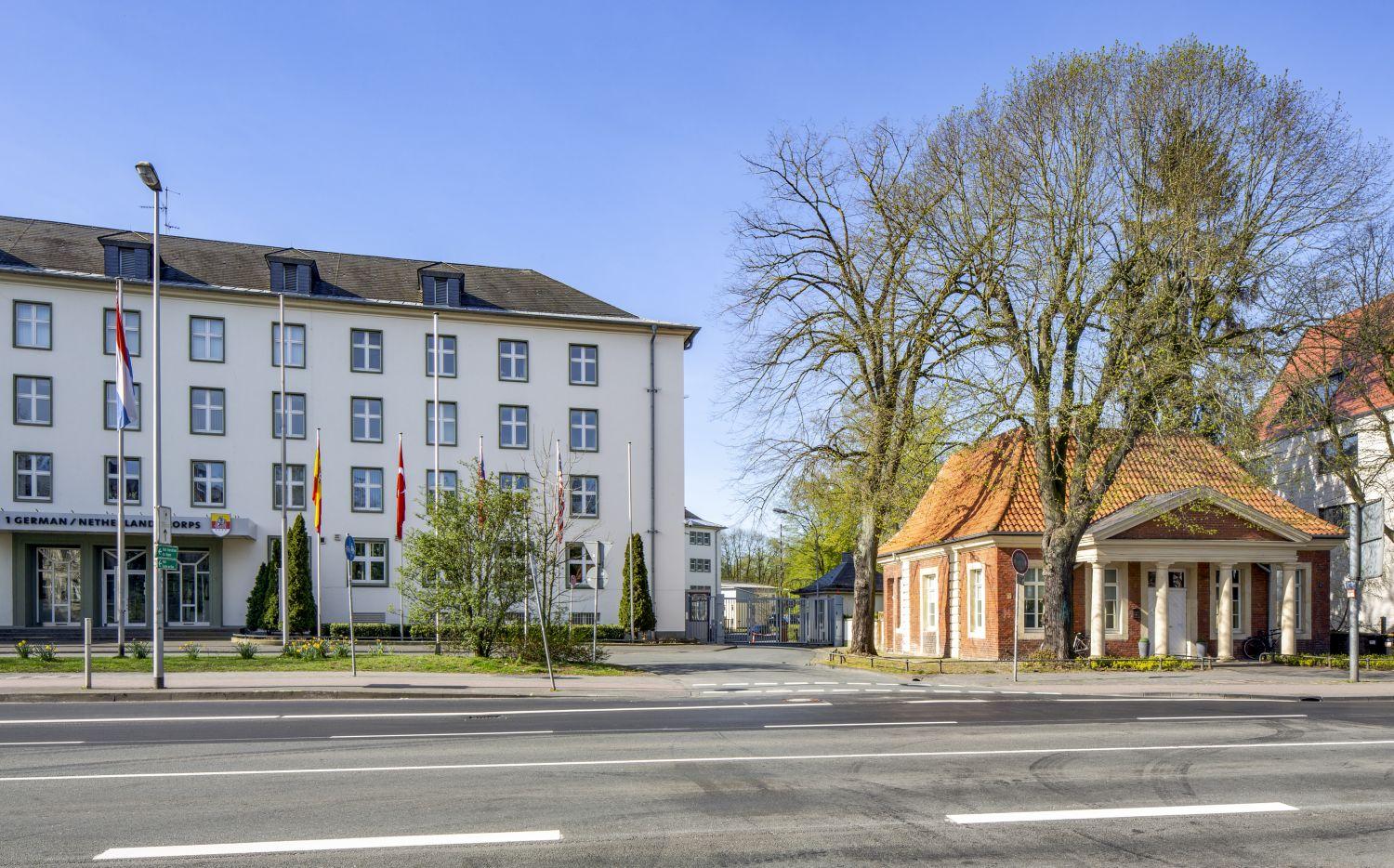 Südwestliches Torhaus  Straßenansicht