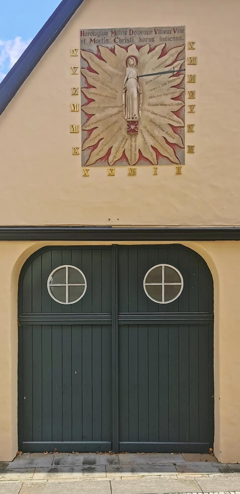Fassadenausschnitt des Heimathauses