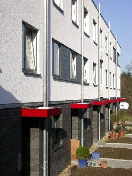 Fassade Eingänge seitlich