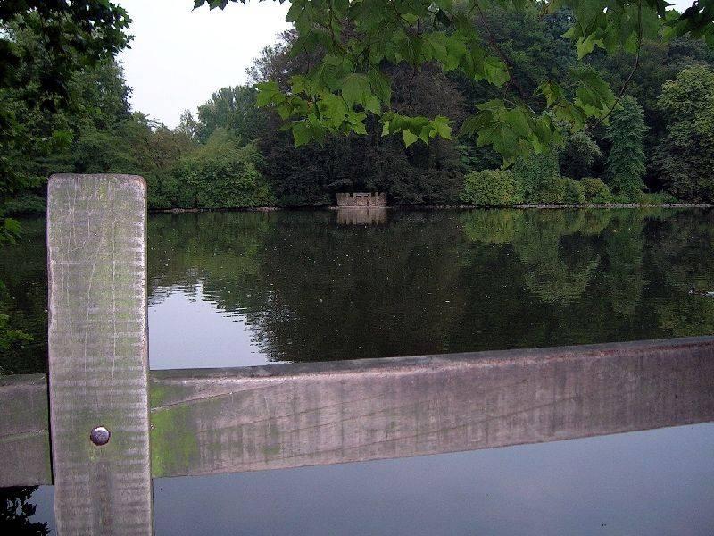 Teich am Hotel Romberg