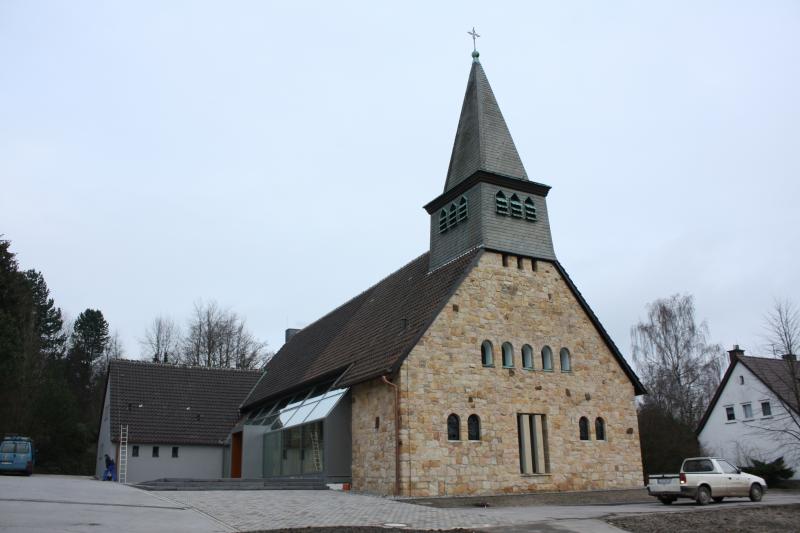 Umbau der Heilig Kreuz Kirche Horn
