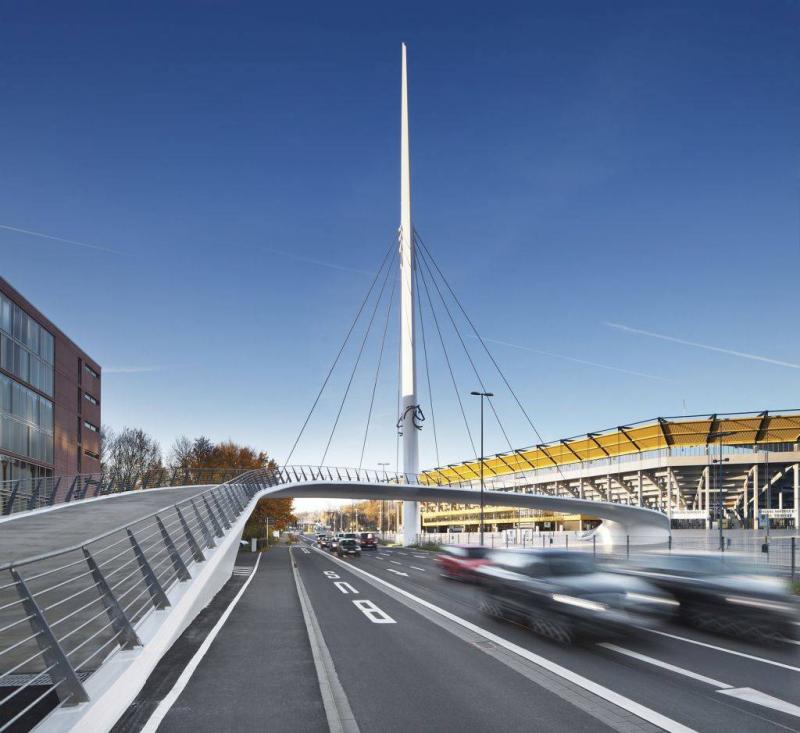 Neubau CHIO Brücke in Aachen