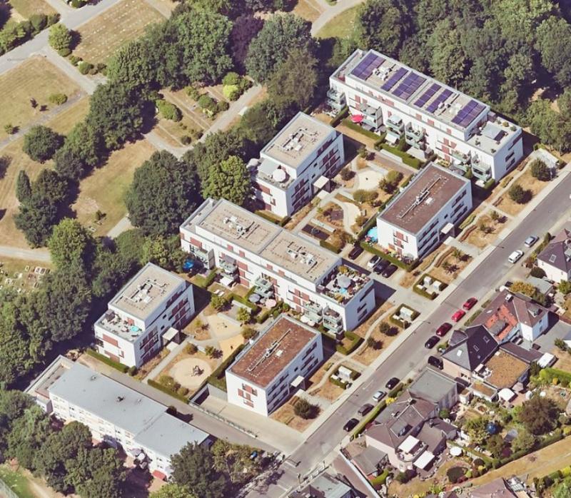 Neubau des Wohnquartiers Märkische Straße in Essen-Freisenbruch