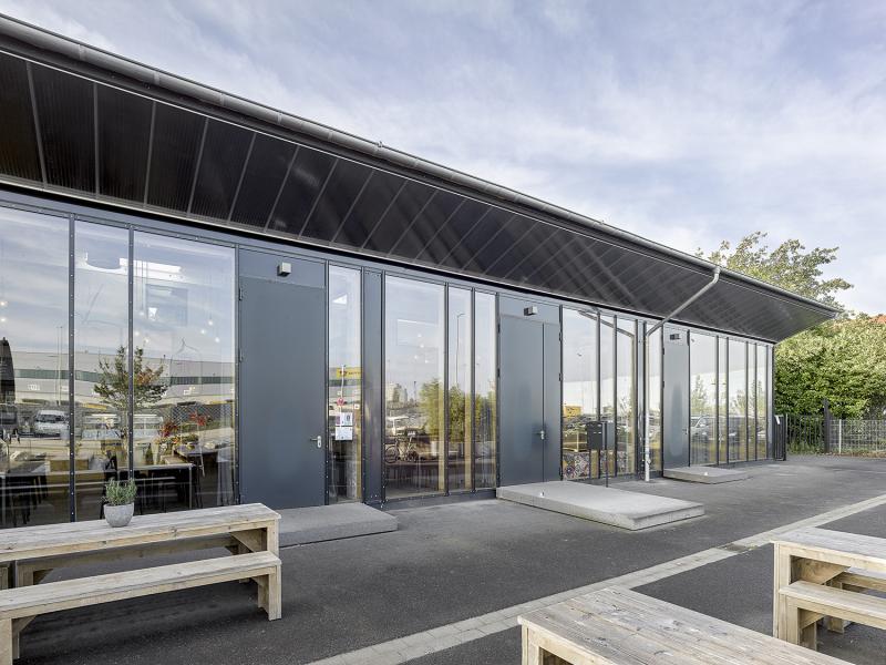 Kontrastwerk: DEINspeisesalon, Gebäudeumbau