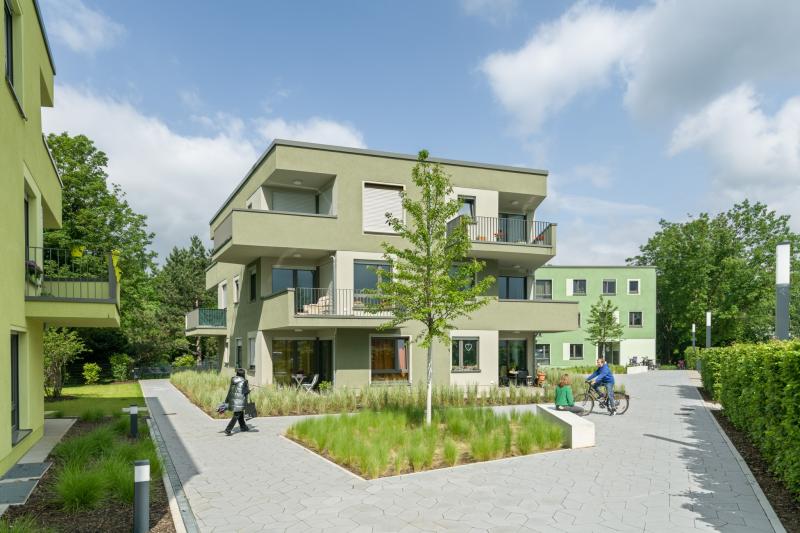 Typenhäuser für Geflüchtete