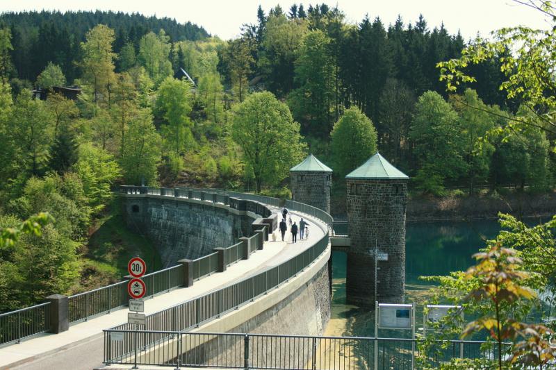 Staumauer Fürwiggetalsperre