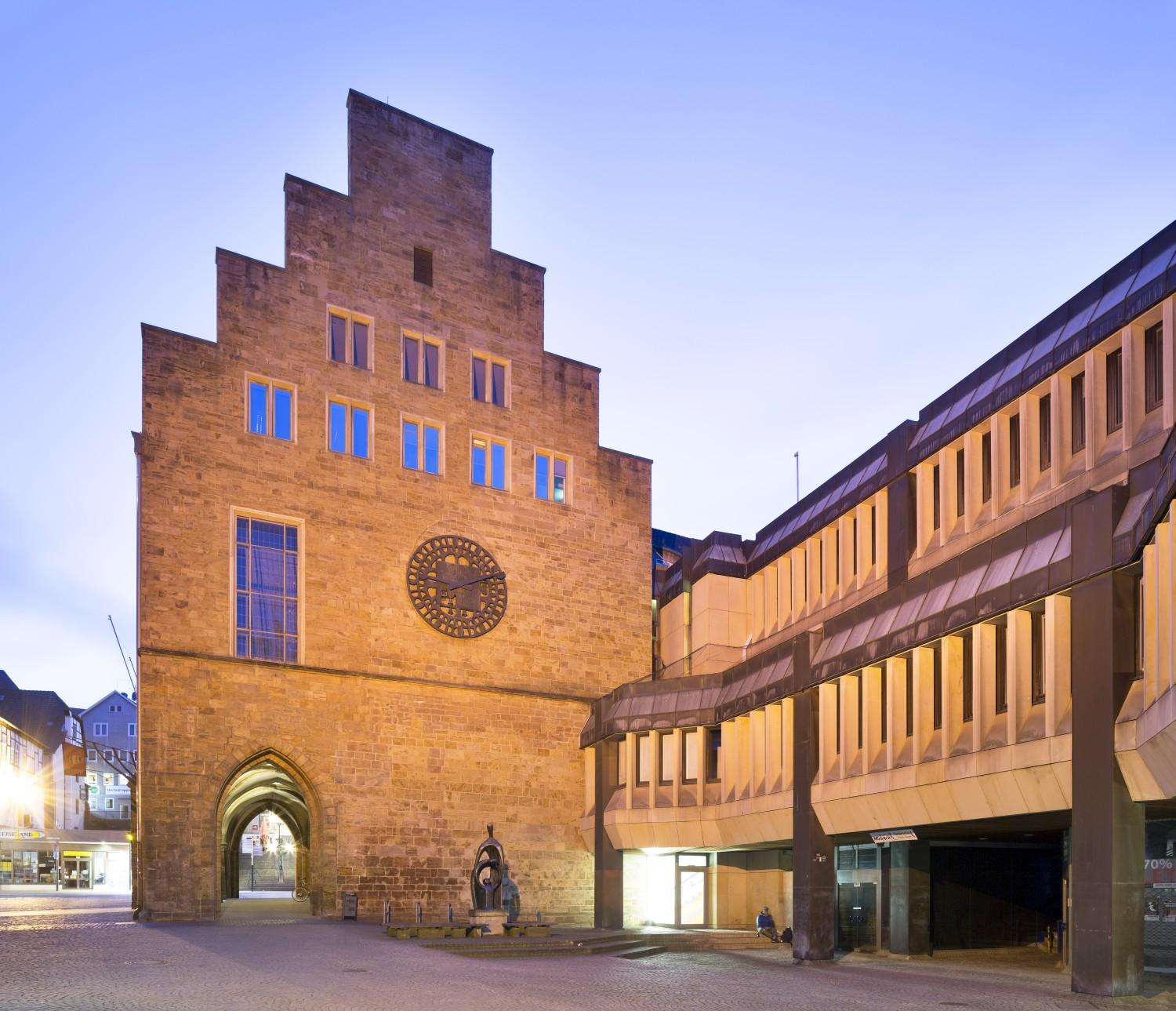 Neues Rathaus Minden Minden, Architektur - baukunst-nrw