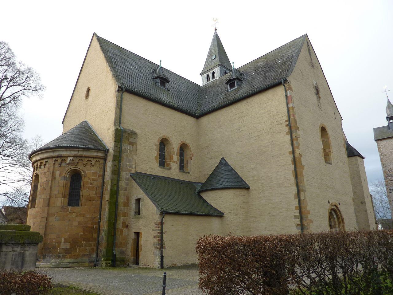 Ehem. Stiftskirche St. Dionysius Enger Enger, Architektur baukunstnrw