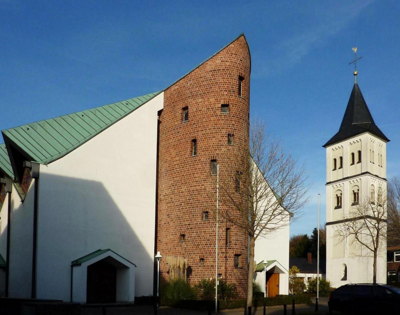 St. Brictius, Merkenich Köln, Architektur baukunstnrw