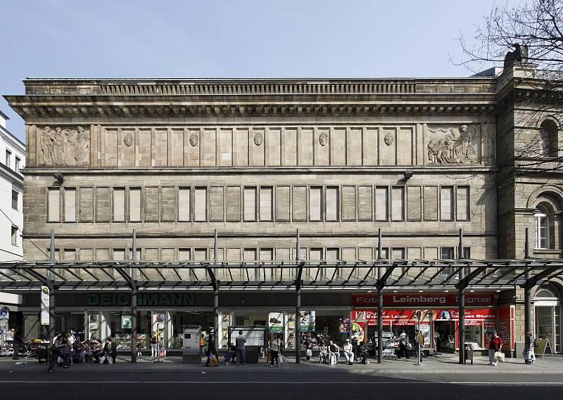 Von der HeydtMuseum / ehem. Rathaus der Stadt Elberfeld Wuppertal, Architektur baukunstnrw