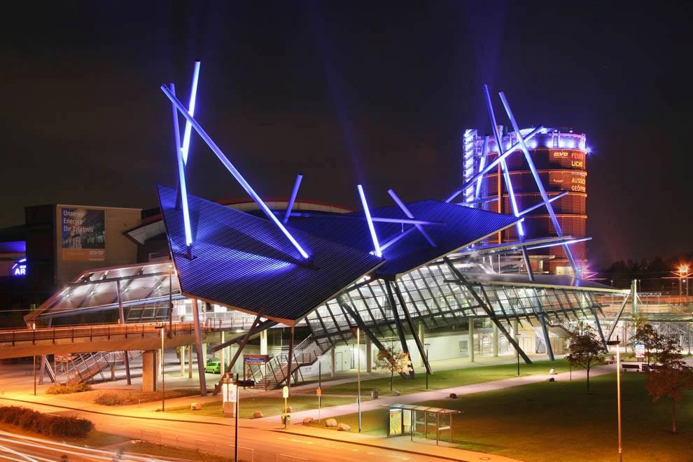 Zentrale Haltestelle Neue Mitte Oberhausen Oberhausen Architecture Baukunst Nrw